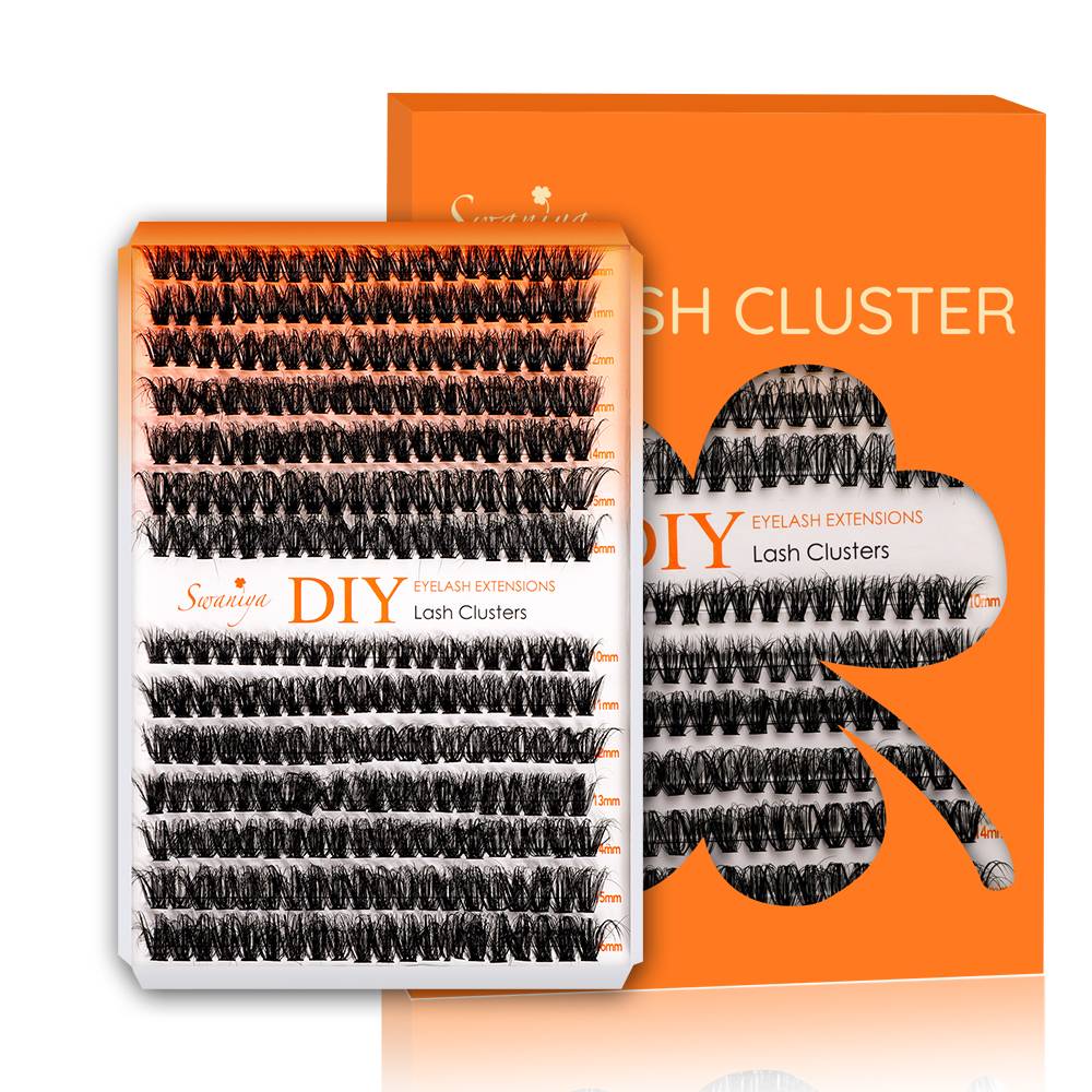 DIY Fluffy Lash 클러스터와 전문적인 속눈썹 연장의 비용 차이는 얼마입니까?